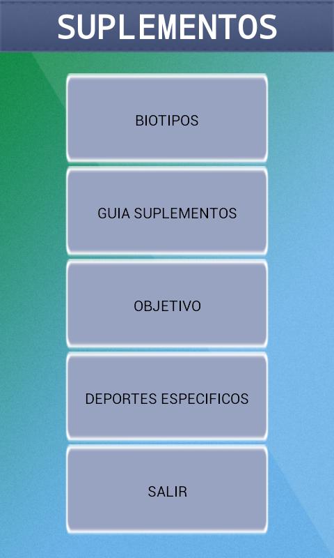 sports supplements