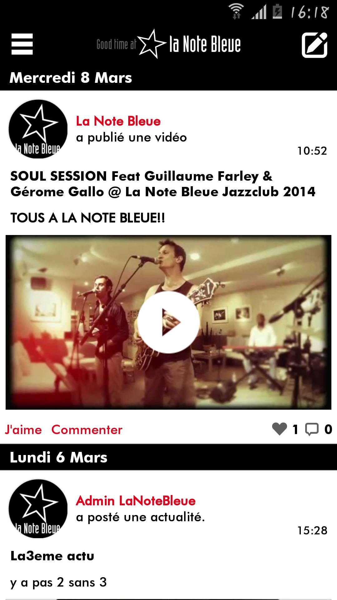 La Note Bleue