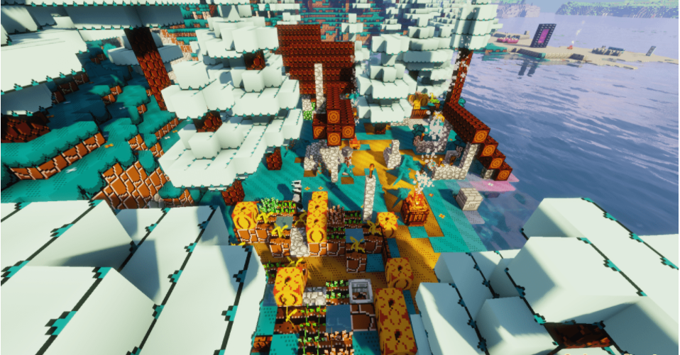 แพ็ควัสดุ Minecraft Super Mario