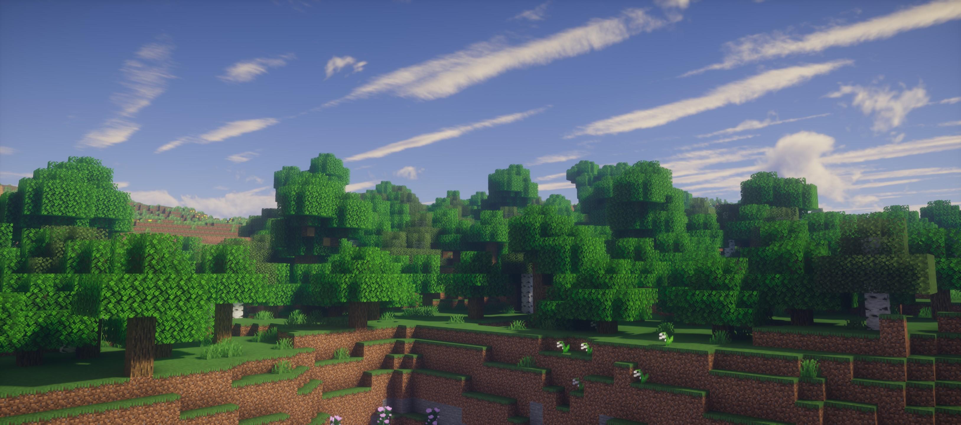 Ushader v2.1 pacote de luz e sombra-minecraft1.2.1