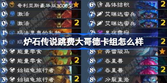 Todine de fond de saut à big-frère de Hearthstone