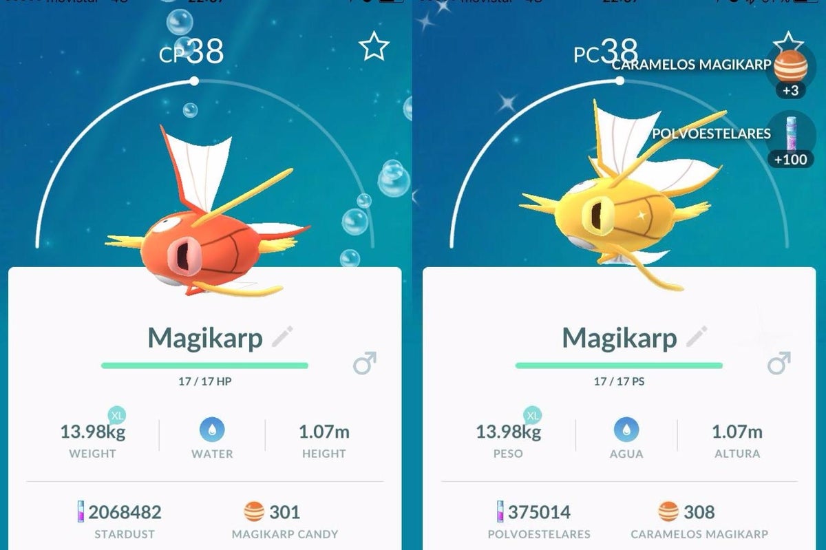 Pokémon Go Shinies - Comment attraper Magikarp brillant, Red Gyarados, et ce que nous savons des autres Pokémon brillants