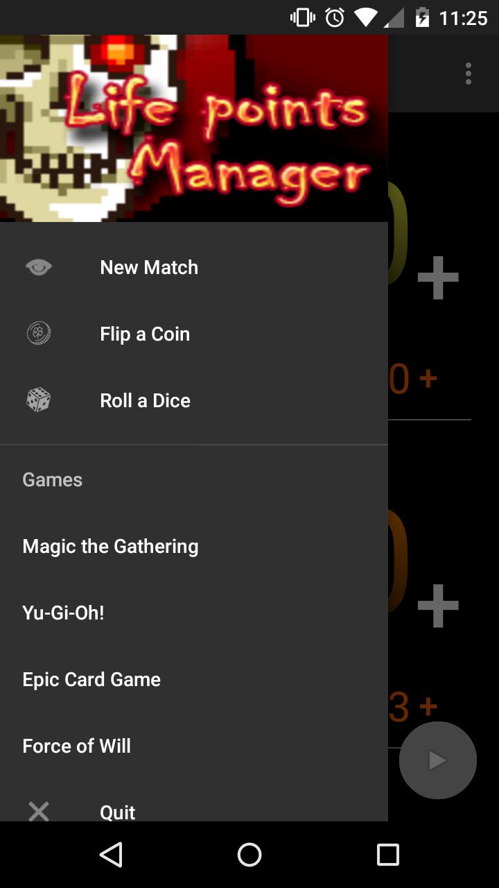 Life Points Manager