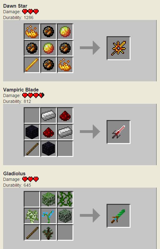Sword Mod Mcpe 0.13.0
