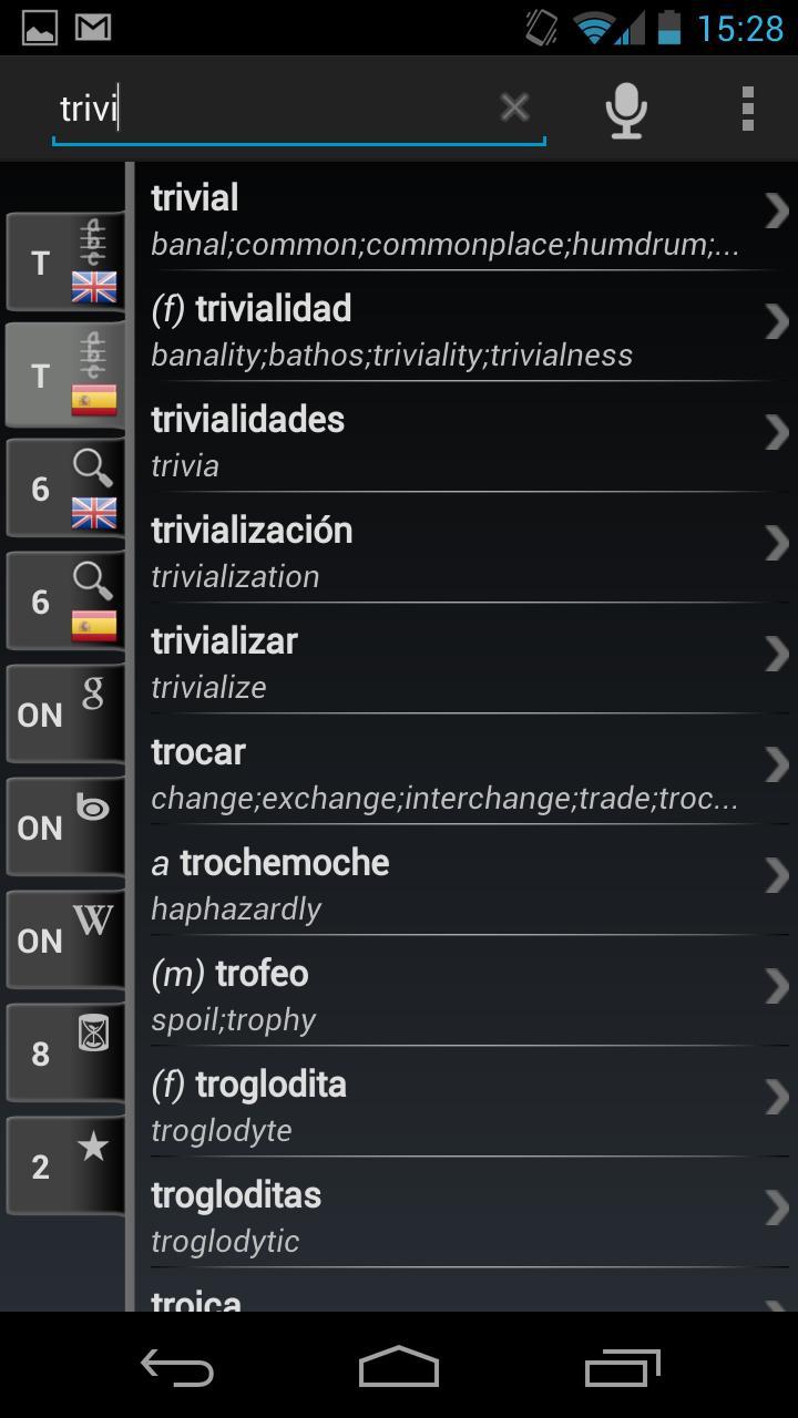 Free Dict Spanish English