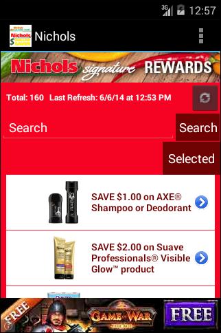 Nichols Digital Coupons