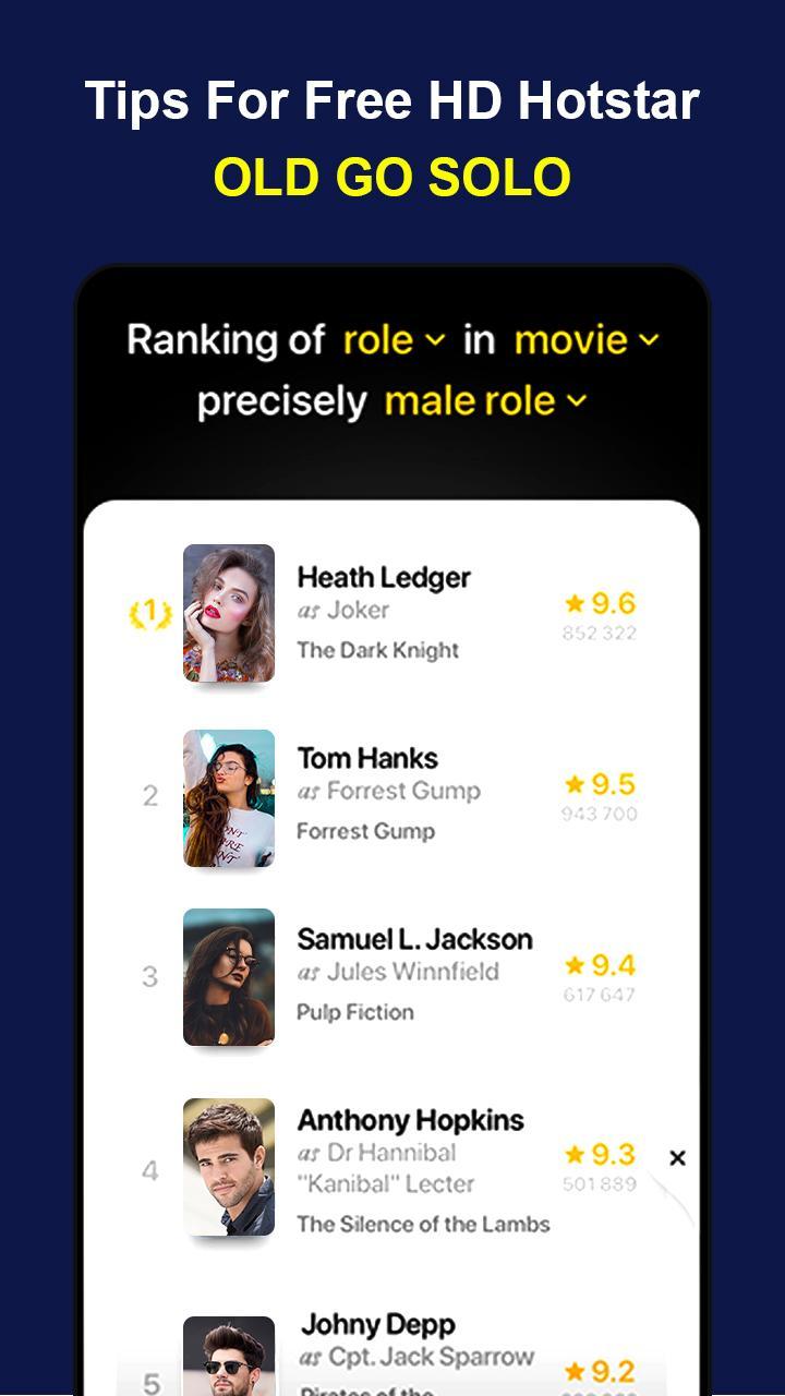 Tips For HD Hotstar - Hotstar Live TV Shows Guide