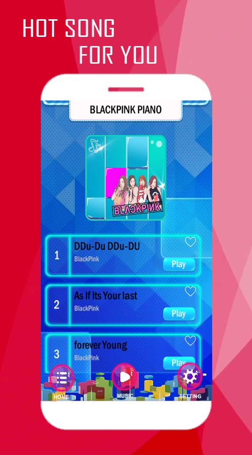 Piano Tap - BLackPink Tiles
