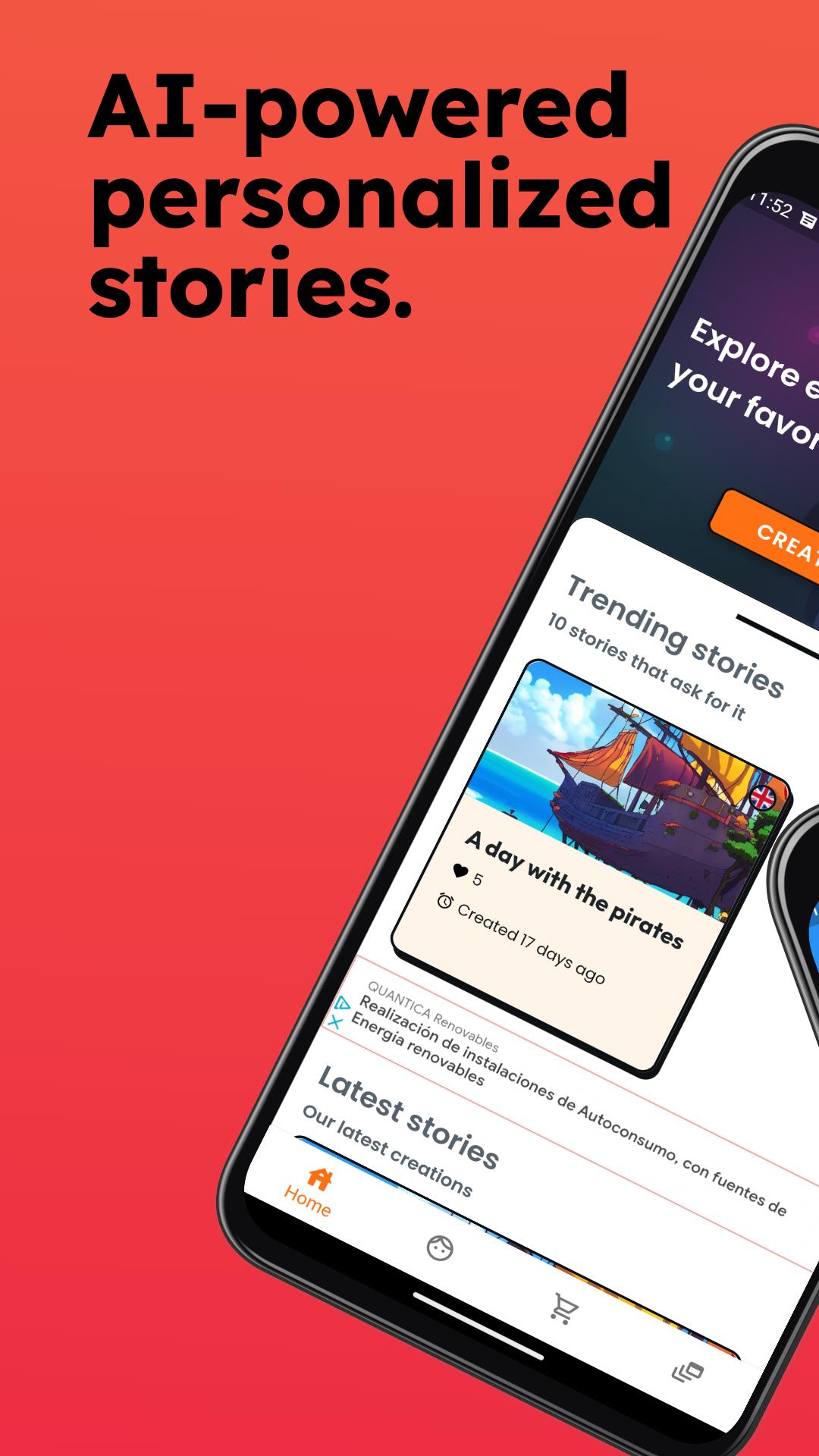 Kidstory: AI bedtime stories