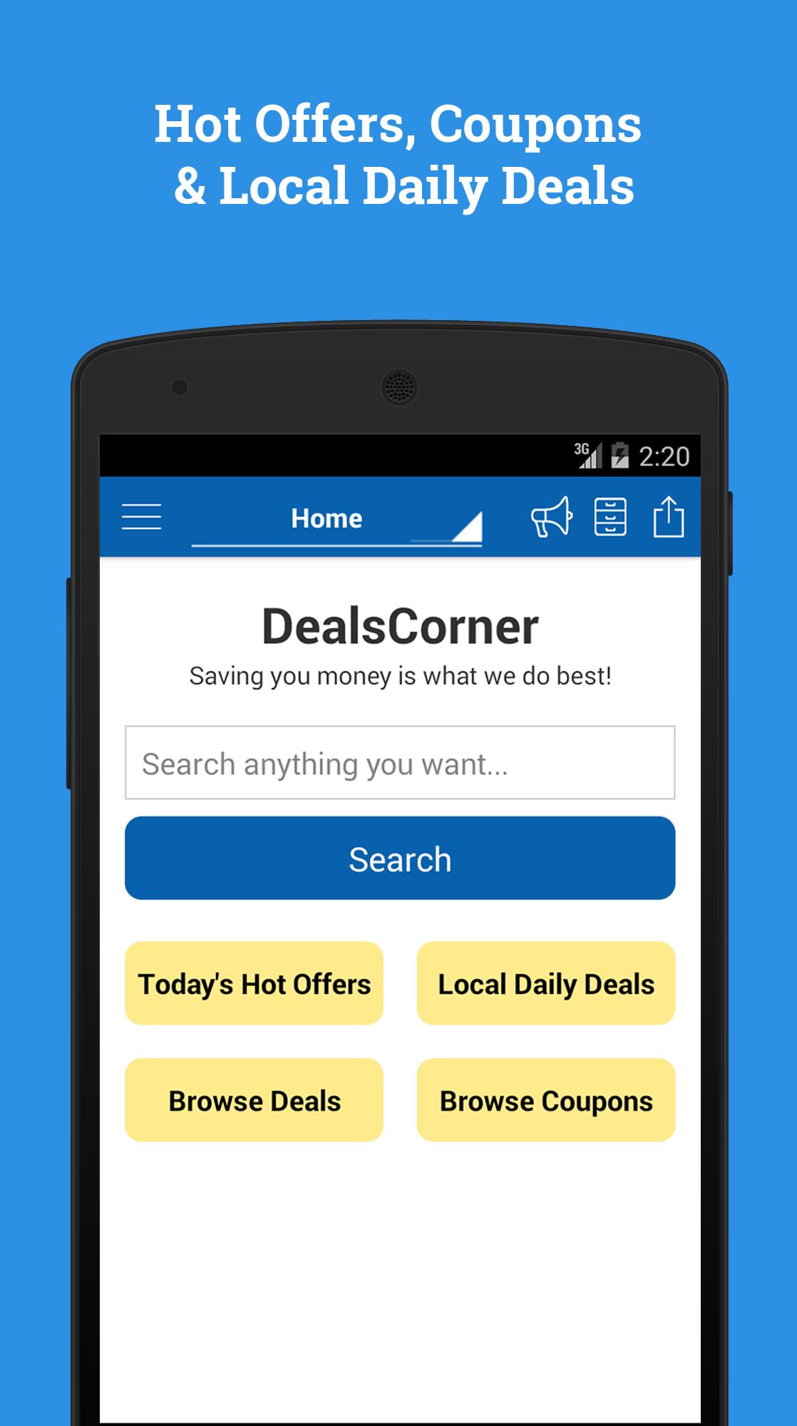 Coupons & Deals - DealsCorner
