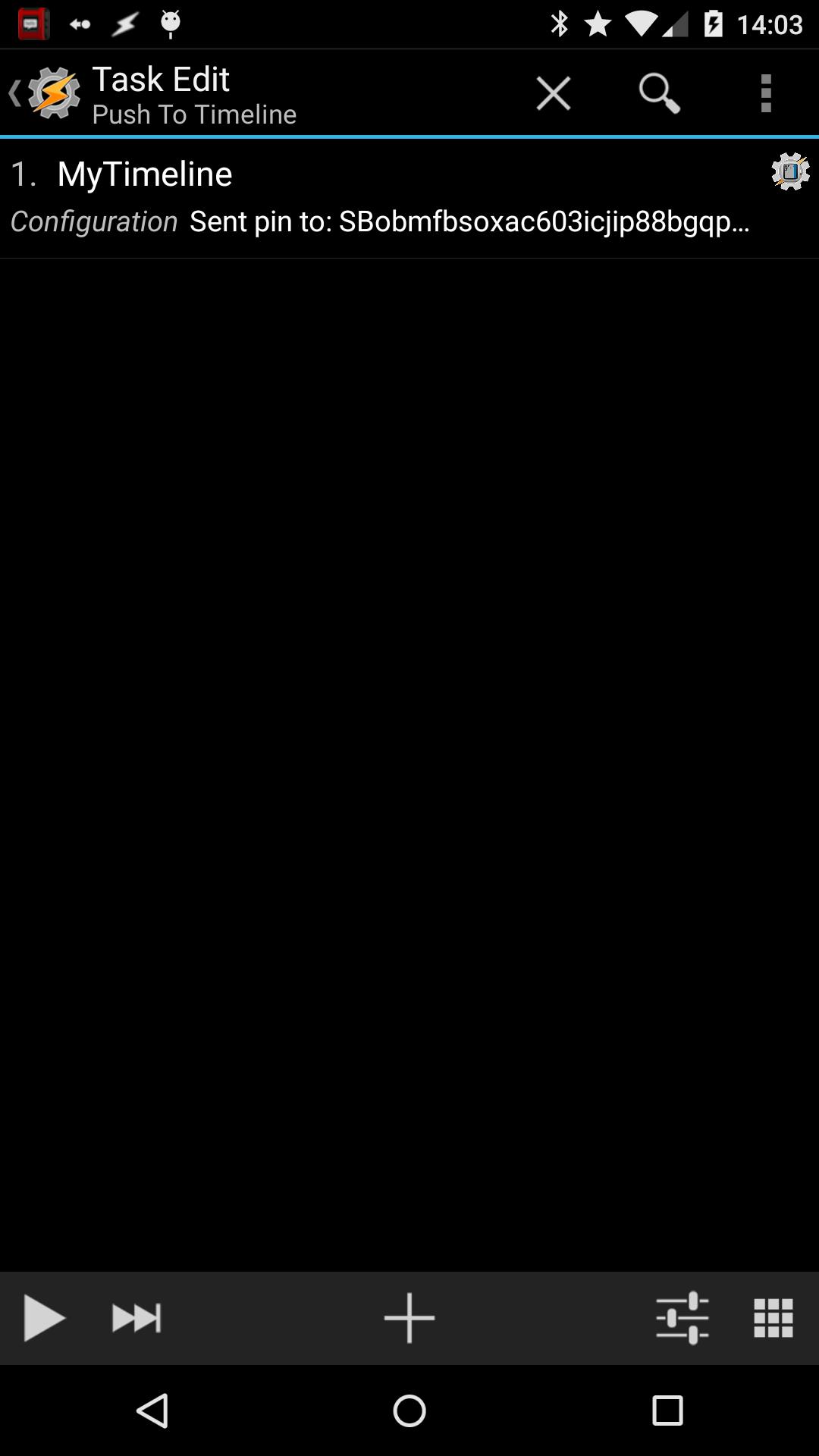 MyTimeline for Pebble / Tasker