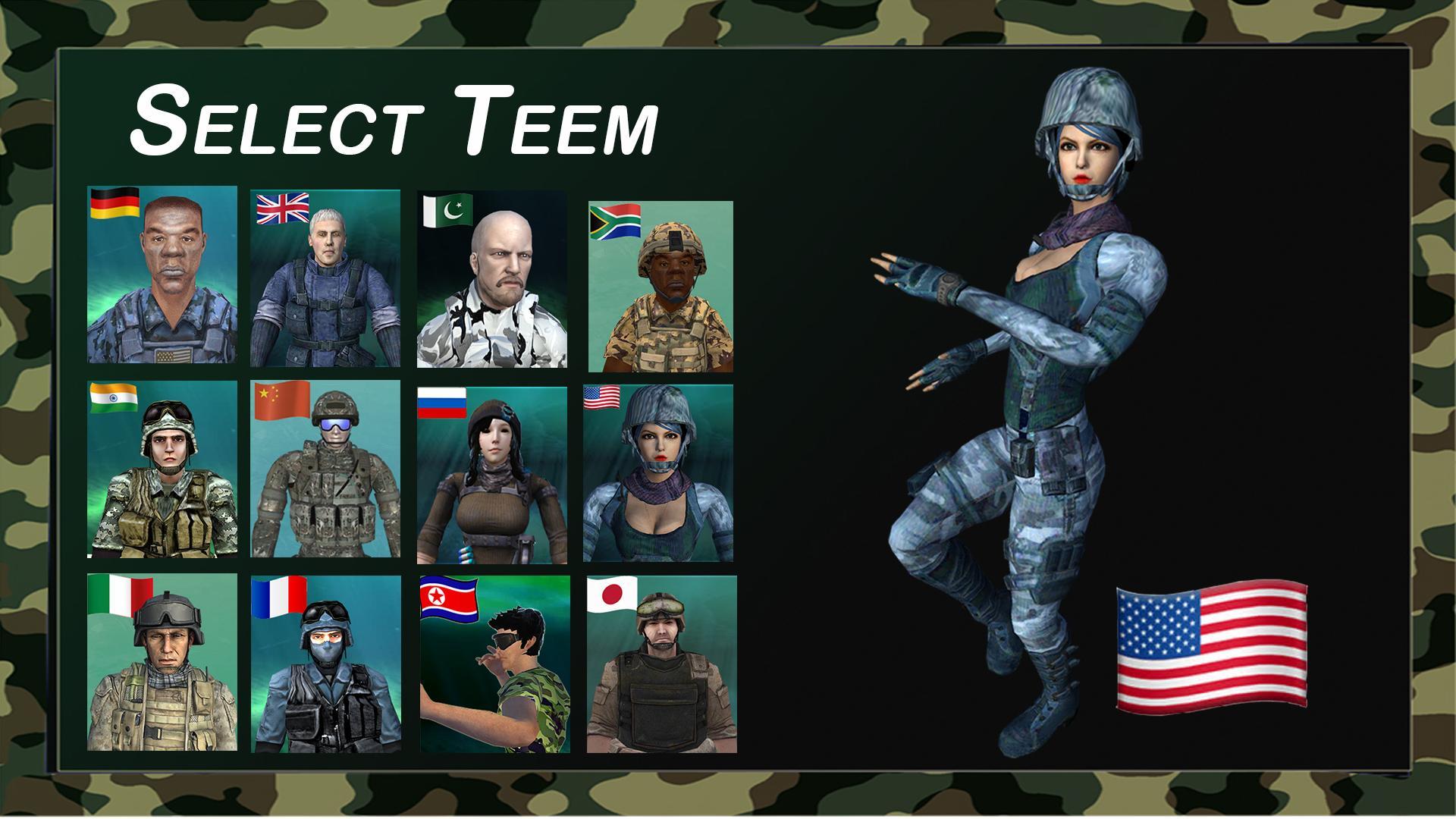 Last call of  World Army Championship : World war