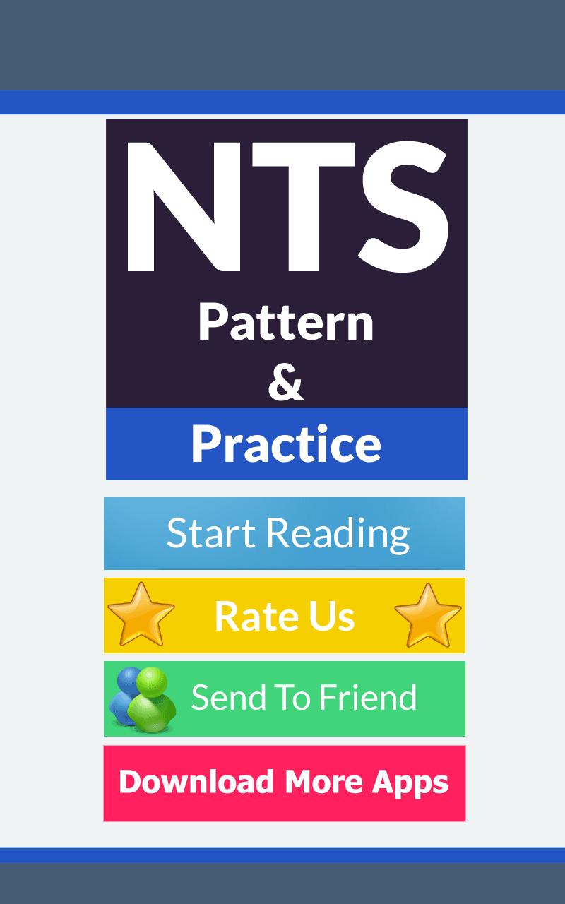 NTS Test: Practice & Patterns