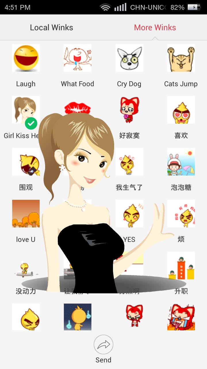 WinkChat - Make chatting funny