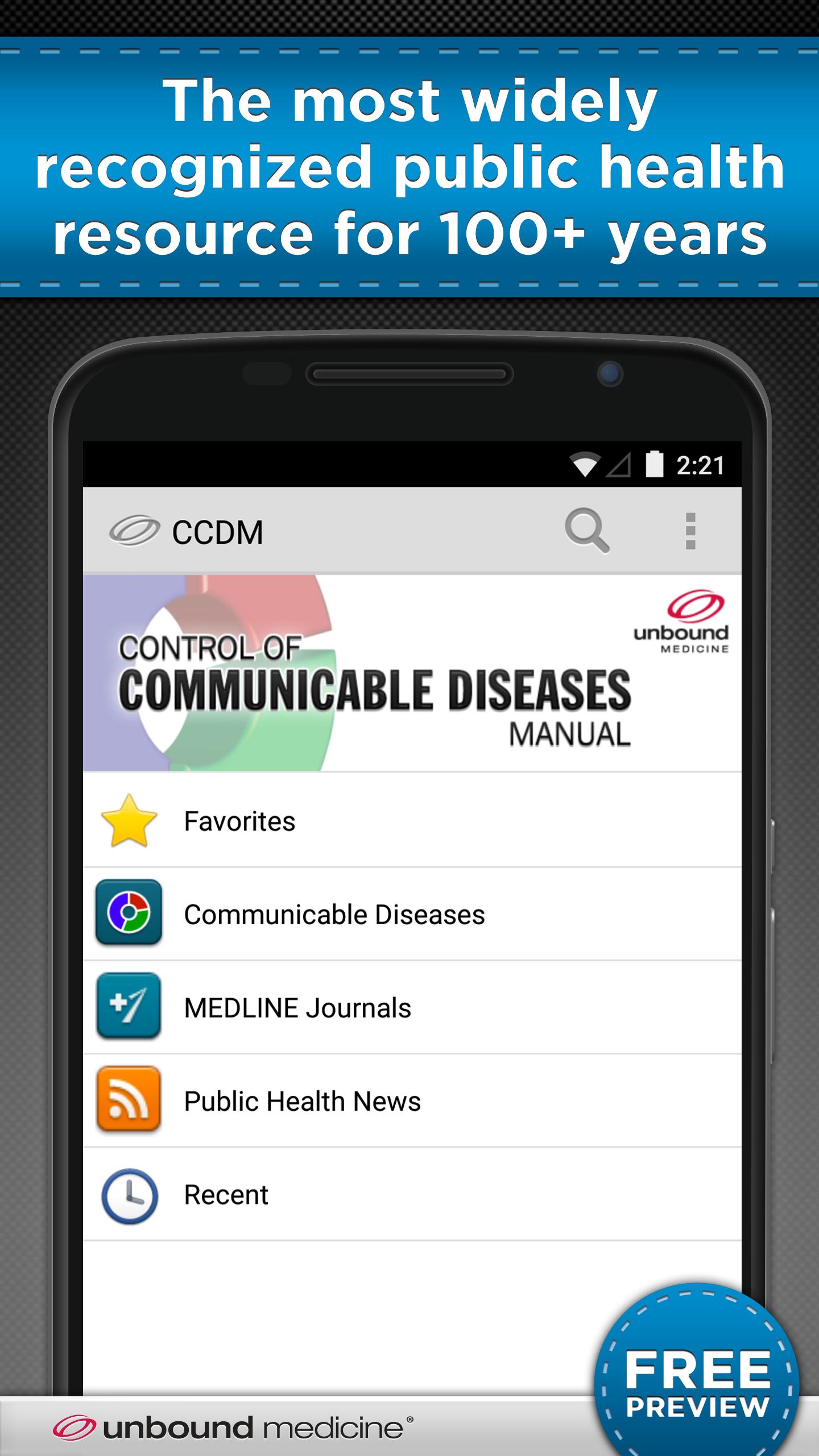 Communicable Diseases (CCDM)