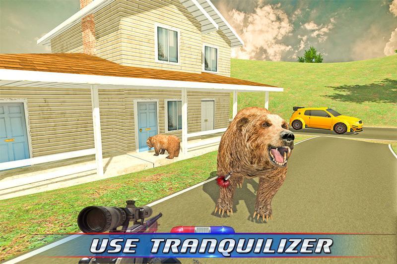 Police Truck Transport Animals