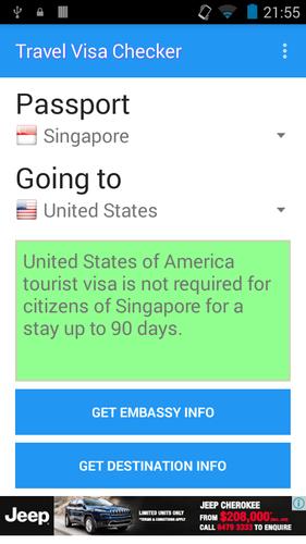 Travel Visa Checker