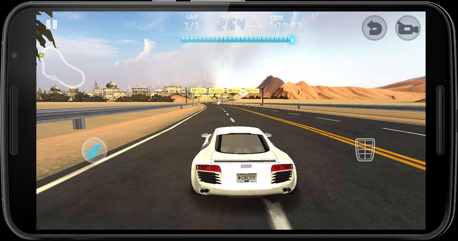 Illegal city racing