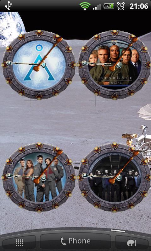 SG Clock Widget