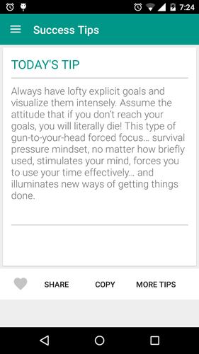 Success Tips