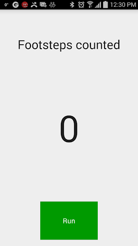 Footstep Counter