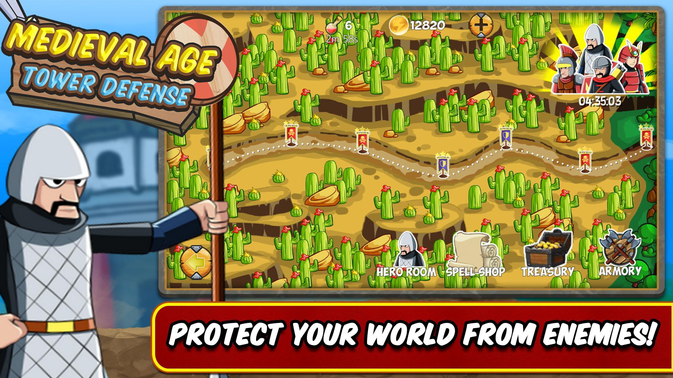 Medieval Age TD Strategy Game